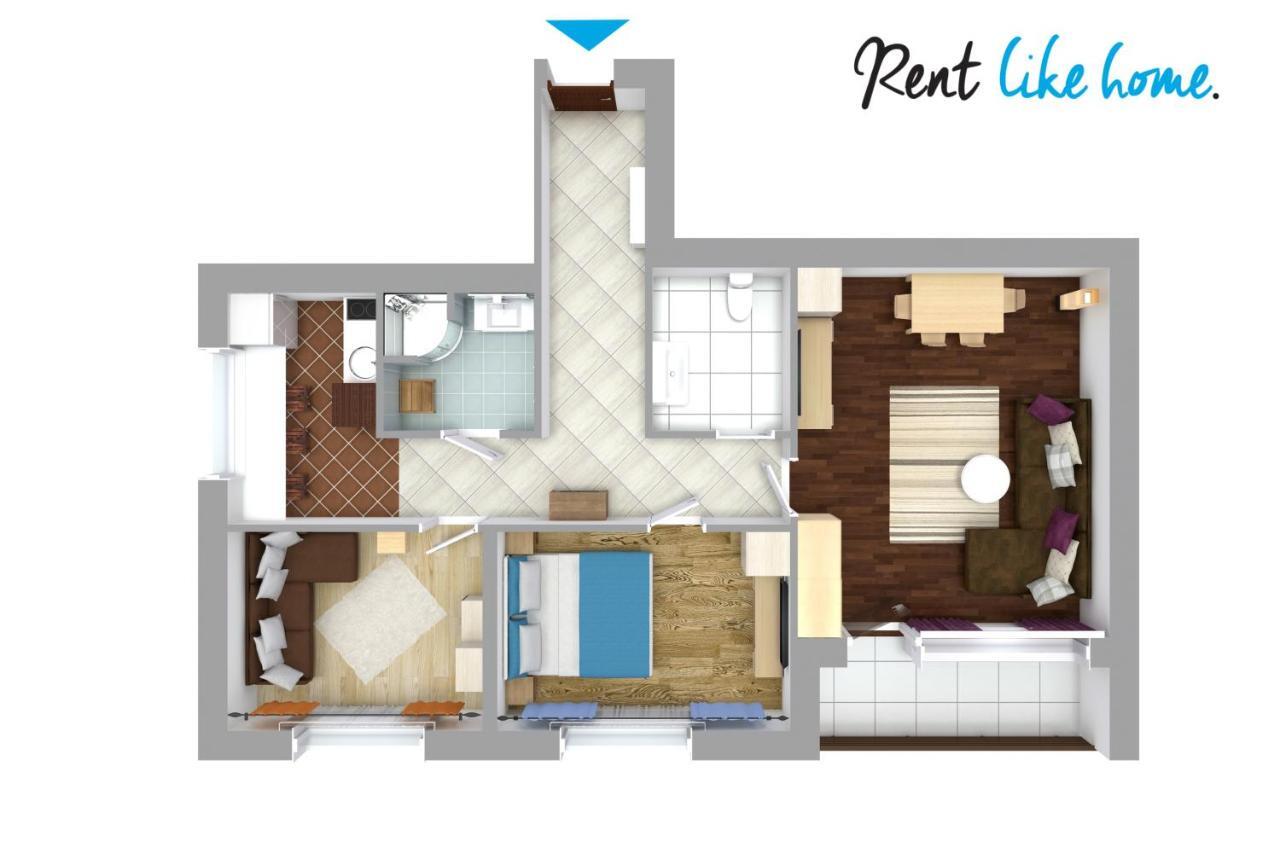 Rent like home - Chramcówki przy dworcu Zakopane Exterior foto